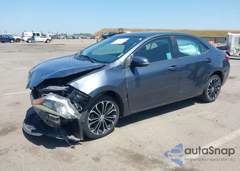 2016 Toyota Corolla S Plus from USA, damaged, VIN 5YFBURHE7GP405550